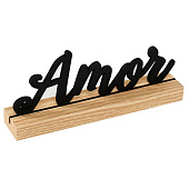 Сувенир дерево Amor 3х24,5х10 см 10539318 Сувенир дерево Amor 3х24,5х10 см 10539318