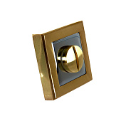 Накладка фиксатор BK6 QL SG/CP-4 матовое золото/хром Накладка фиксатор BK6 QL SG/CP-4 матовое золото/хром