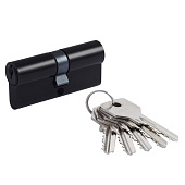 Цилиндр ключ/вертушка МЦ-ECO-AL-Л-70 35х35мм, черный, Нора-М Цилиндр ключ/вертушка МЦ-ECO-AL-Л-70 35х35мм, черный, Нора-М