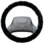 Оплетка искусственный мех L (39-41 см) SKYWAY Arctic-1 Черная Оплетка искусственный мех L (39-41 см) SKYWAY Arctic-1 Черная