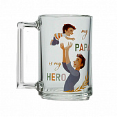  Кружка Luminarc «Фитнес. Папа», 320 мл, стекло 10340043 