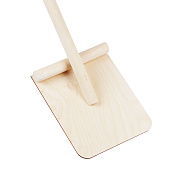 Лопатка деревянная с пластиковой ручкой, 75 см 078-004 Лопатка деревянная с пластиковой ручкой, 75 см 078-004