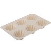 Форма для выпечки кексов 6 ячеек 25,5х18х3,5 см Vetta 891-005 Форма для выпечки кексов 6 ячеек 25,5х18х3,5 см Vetta 891-005