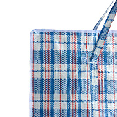  Сумка хозяйственная на молнии, 47 л, цвет синий 