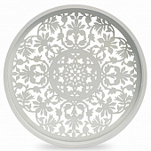 Поднос круглый WHITE LACE 30см Поднос круглый WHITE LACE 30см