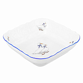  Салатник квадратный 16 см Thun Bernadotte, декор "Гуси" БТФ0949 