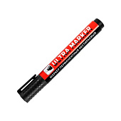  Маркер перманентный черный BRAUBERG,ULTRA MARKER, 3,5 мм, с клипом, 152204 