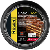  93-CS-EA-5-06 Форма круглая разъемная 28х7 см  Linea EASY 