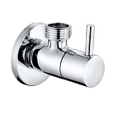 Кран угловой с отражателем 1/2 x 1/2 кран-букса латунь 910B0Z4C2CZ Iddis