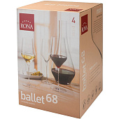  Набор бокалов для вина RONA BALLET 680 мл, 4шт 900-473 