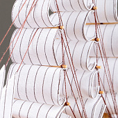 Корабль сувенирный средний «Фрея», борта синие, 33х31х5 см , микс 1531143 Корабль сувенирный средний «Фрея», борта синие, 33х31х5 см , микс 1531143