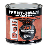 Молотковая ГРУНТ - ЭМАЛЬ по ржавчине "DALI" бронзовый-0,75л Молотковая ГРУНТ - ЭМАЛЬ по ржавчине "DALI" бронзовый-0,75л