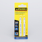 Полотна STAYER, T118GF, по металлу (0,5-1,5мм), T-хвост., шаг 1,1мм, 50мм (уп.2шт) Полотна STAYER, T118GF, по металлу (0,5-1,5мм), T-хвост., шаг 1,1мм, 50мм (уп.2шт)