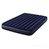 Intex Кровать надувная Classic downy (Fiber tech) Квин, 1,52м x 2,03м x 25см, 64759 Intex Кровать надувная Classic downy (Fiber tech) Квин, 1,52м x 2,03м x 25см, 64759