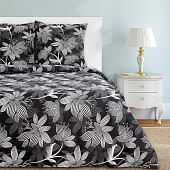  Комплект постельного белья 1,5 спальное Mariya DeLuxe ТС-КПБ-1,5 макси Мягкие сумерки 