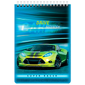 Блокнот А5 146х206мм, 60л, гребень, картон, клетка, BRAUBERG KIDS, Racing, 114363 Блокнот А5 146х206мм, 60л, гребень, картон, клетка, BRAUBERG KIDS, Racing, 114363