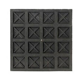  Полимер-песчанная плитка "Калифорния" 330х330х25, черный 