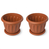 Горшок ФЕЛИЦИЯ-3,6л, Д-225 Терракотовый , АП С104Т/223441 Горшок ФЕЛИЦИЯ-3,6л, Д-225 Терракотовый , АП С104Т/223441