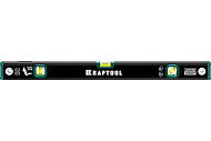 Уровень коробчатый фрезерованный, алюминиевый, 600мм Kraftool 3 глазка (1 зеркальный)