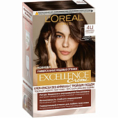 Краска для волос L'O Excellence Creme Универсальные нюдовые оттенки 4U Ун. каштановый