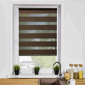 Рулонная штора ДЕНЬ-НОЧЬ 120х160 Какао Рулонная штора ДЕНЬ-НОЧЬ 120х160 Какао