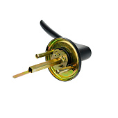  Ручка-защелка/ключ фиксатор ЗВ3-01 черная 