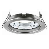 Светильник точечный встраиваемый GX53 NGX-R1 круг хром 71279 (d105/монтажн d90) /Navigator