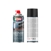 Аэрозольный герметик-спрей жидкая резина от трещин и протечек черный DECORIX 520 мл Аэрозольный герметик-спрей жидкая резина от трещин и протечек черный DECORIX 520 мл