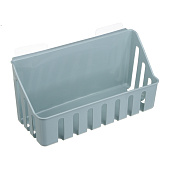 Полка настенная прямоугольная пластик 28x11x7 оливковый 478-293 Vetta