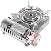 Плитка газовая NISUS портативная в кейсе, горелка керамическая, ветрозащита (N-MS-8000ASC) Плитка газовая NISUS портативная в кейсе, горелка керамическая, ветрозащита (N-MS-8000ASC)