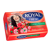 Крем-мыло туалетное Royal Fresh Садовые цветы 100гр Крем-мыло туалетное Royal Fresh Садовые цветы 100гр