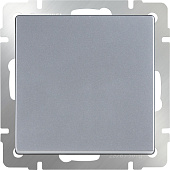  Выкл. 1-кл проходной серебрянный/Werkel /W1112006 
