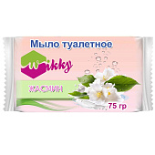 Мыло туалетное WIKKY Жасмин 75г Мыло туалетное WIKKY Жасмин 75г