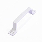 Ручка-скоба РС-100мм белая "Нора-М" Ручка-скоба РС-100мм белая "Нора-М"