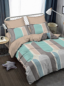 Комплект постельного белья Buenas noches BZ QR Largo, евро, сатин Комплект постельного белья Buenas noches BZ QR Largo, евро, сатин