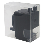 Точилка Silwerhof, с контейнером, пластиковая, черная, 194013/1192349 Точилка Silwerhof, с контейнером, пластиковая, черная, 194013/1192349