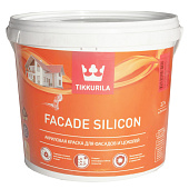 Краска для фасадов и цоколей Tikkurila Facade Silicon База А 9л. 