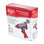  Гайковерт удар. пнев, квадрат 1/2", 312Нм,Elitech 