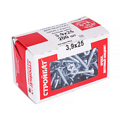  Саморезы для монт.окон оцинк.с буром 3,9х25 (200 шт) 