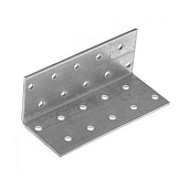Уголок крепежный равносторонний 120х40х40х1,8-2,0мм цинк Уголок крепежный равносторонний 120х40х40х1,8-2,0мм цинк
