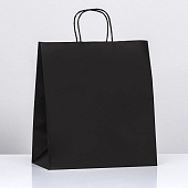 Пакет крафт Радуга, чёрный, 32х19,5х37 см, 9351832 Пакет крафт Радуга, чёрный, 32х19,5х37 см, 9351832