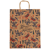 Пакет крафтовый Вдохновляй, 31х40х11.5 см, 9590670 Пакет крафтовый Вдохновляй, 31х40х11.5 см, 9590670