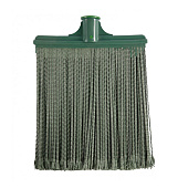  Метла полипропиленовая, 270х260 мм, плоская распушенная, без черенка, Россия  Сибртех 63207 