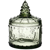 Емкость для хранения "щелкунчик" green, 9х9х12,5 см 355-418