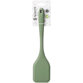  Лопатка силиконовая Agness 29.5х6.8х2.3 зеленый 671-513 