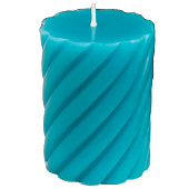 Свеча-цилиндр ароматическая витая Черника, 7,5х7,5 см, 9667635 Свеча-цилиндр ароматическая витая Черника, 7,5х7,5 см, 9667635