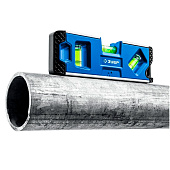 Уровень коробчатый 150мм, пластиковый корпус, магнитный, 3глазка, ЗУБР Компакт-3 Уровень коробчатый 150мм, пластиковый корпус, магнитный, 3глазка, ЗУБР Компакт-3