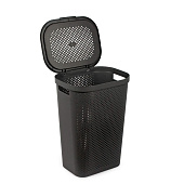 Корзина для белья INFINITY 60л тёмно-серая 04754-G43-09