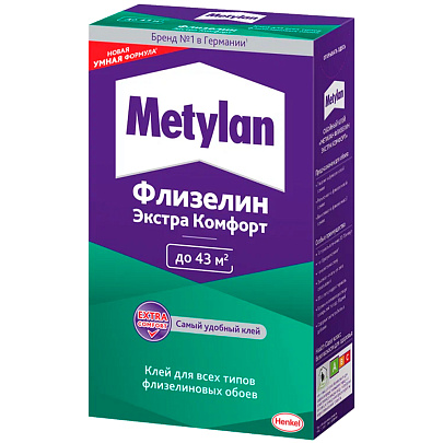  Клей обойный Метилан Флизелин Экстра Комфорт 300г 