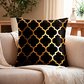  Наволочка 40х40 декоративная Этель Вензеля велюр, 6881888 